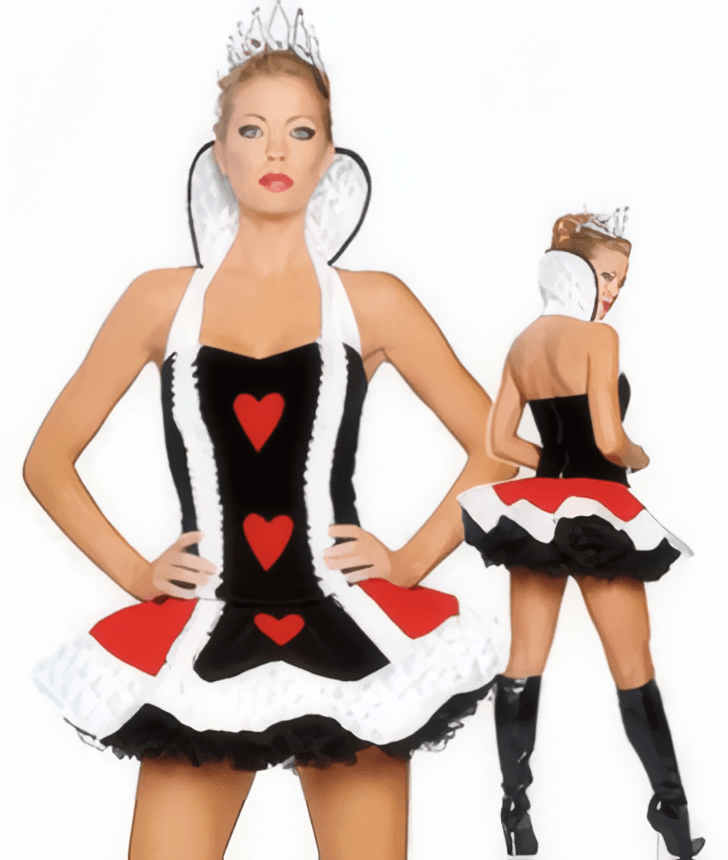 Disfraz de Reina de Corazones